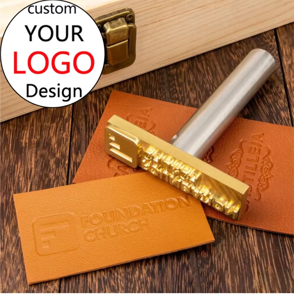 Leatherwork Embossing - Custom Leather Stamp, M8 Personalized Faux