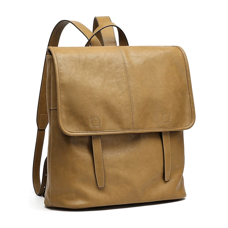 2026 New Leather Vertical Doub - Leather Work Backpack recension och pris