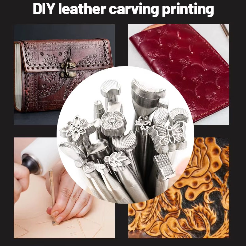 20pcs Leather Seal Carving Too - Leatherworking Equipment recension och pris