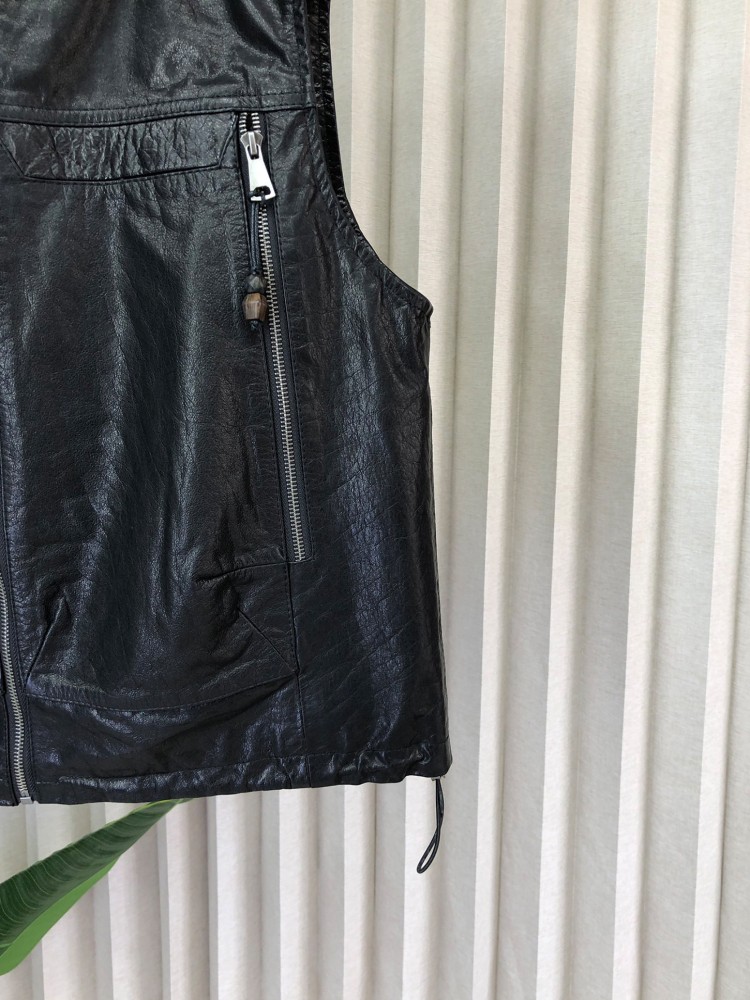 Work Ladies Casual Genuine Lea - Leather Work Jacket With Hood recension och pris