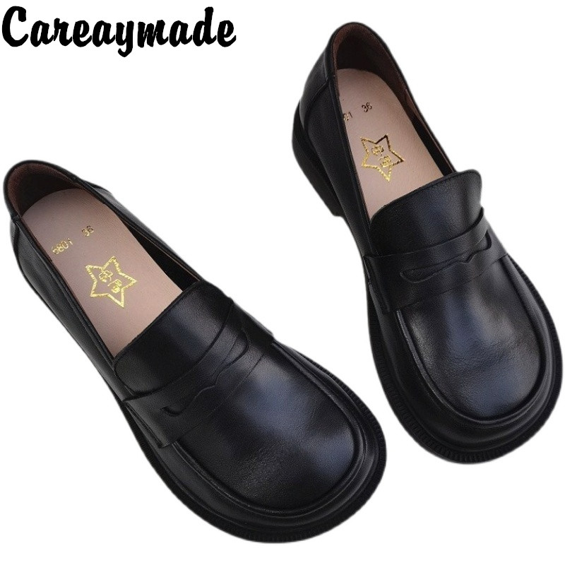 Careaymade-Women's Casual Shoe - Leather Work recension och pris