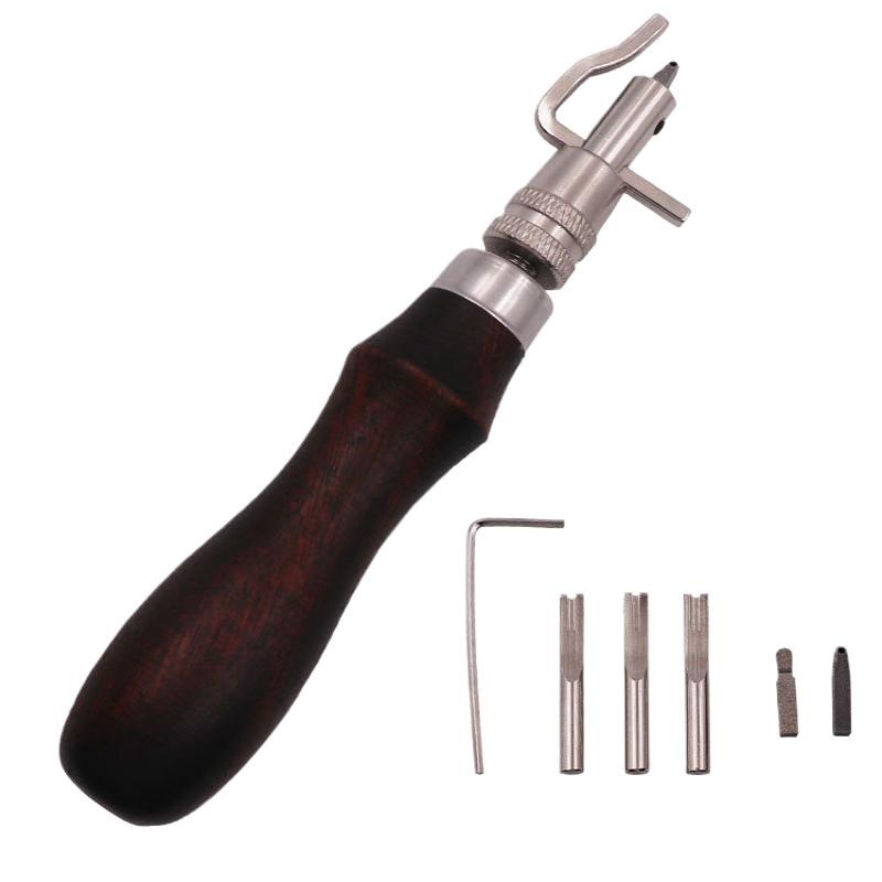 7 In 1 Leather GrooverTool,Pro - Leatherwork Edge Beveler recension och pris