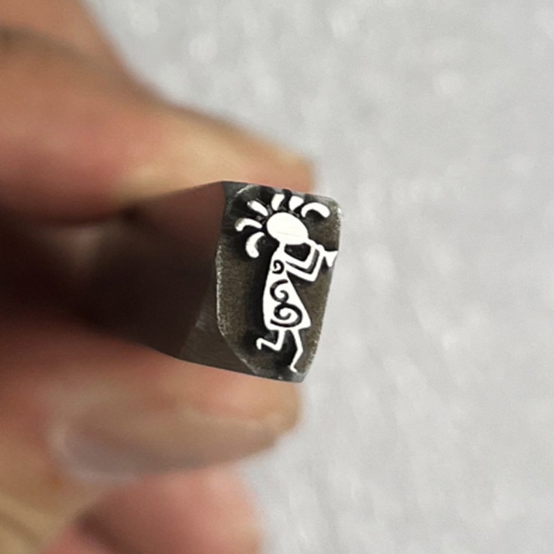 Indian Logo Design Metal Stamp - Leatherwork Embossing recension och pris
