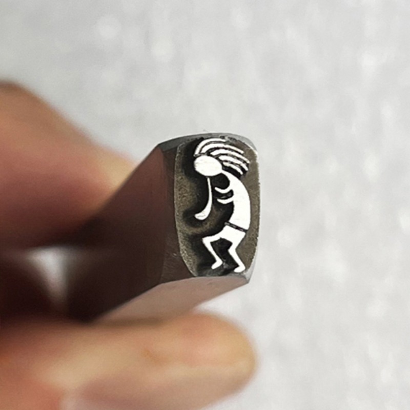 Indian Logo Design Metal Stamp - Leatherwork Embossing recension och pris