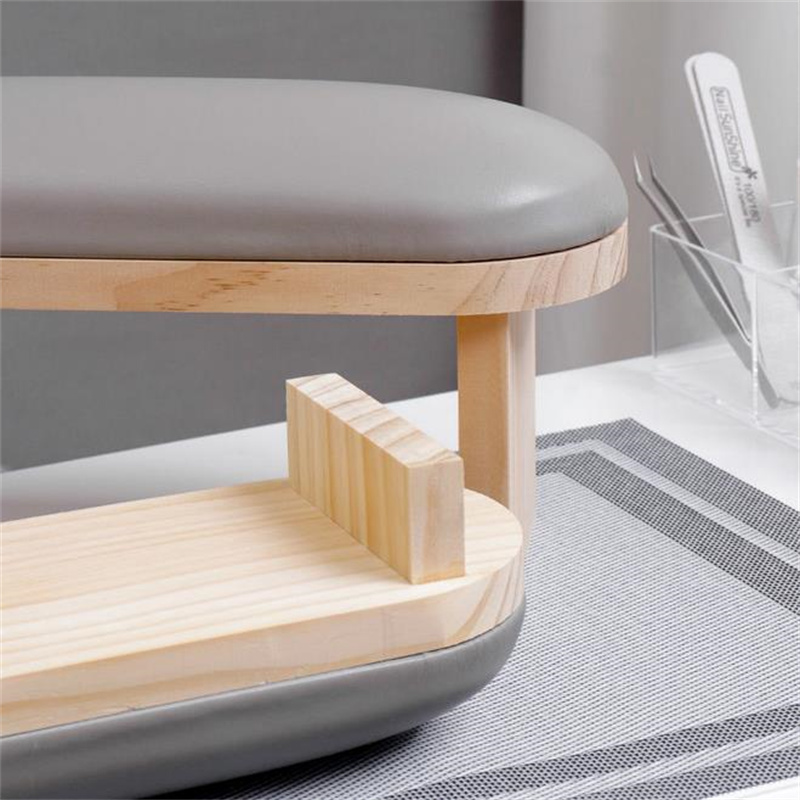 1PC White PU Leather Nail Art  - Leatherwork Desk recension och pris