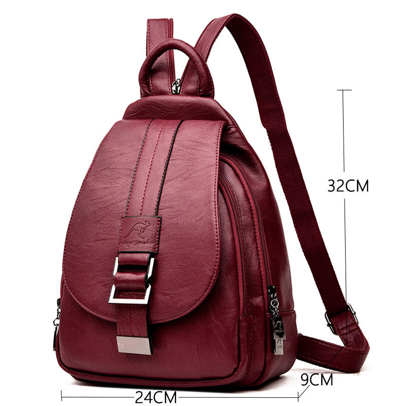 Designer Backpacks Women Leath - Leather Work Backpack recension och pris