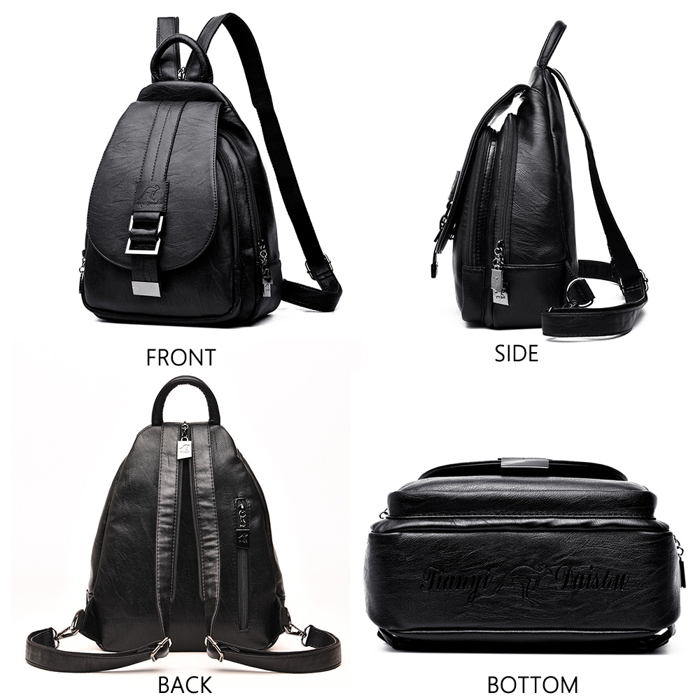 Designer Backpacks Women Leath - Leather Work Backpack recension och pris