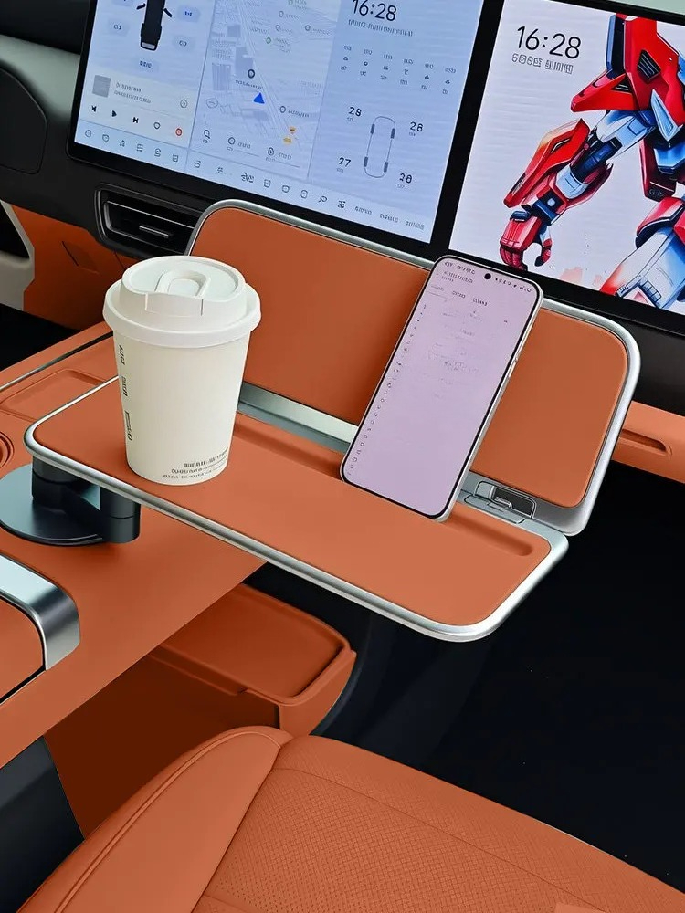 Center Console Small Table Fol - Leatherwork Desk recension och pris