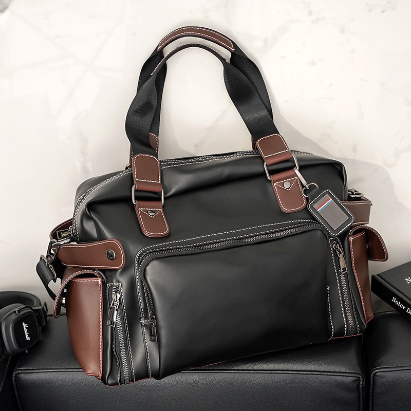 High Quality Handbag Men Busin - Leather Work Bag Men recension och pris