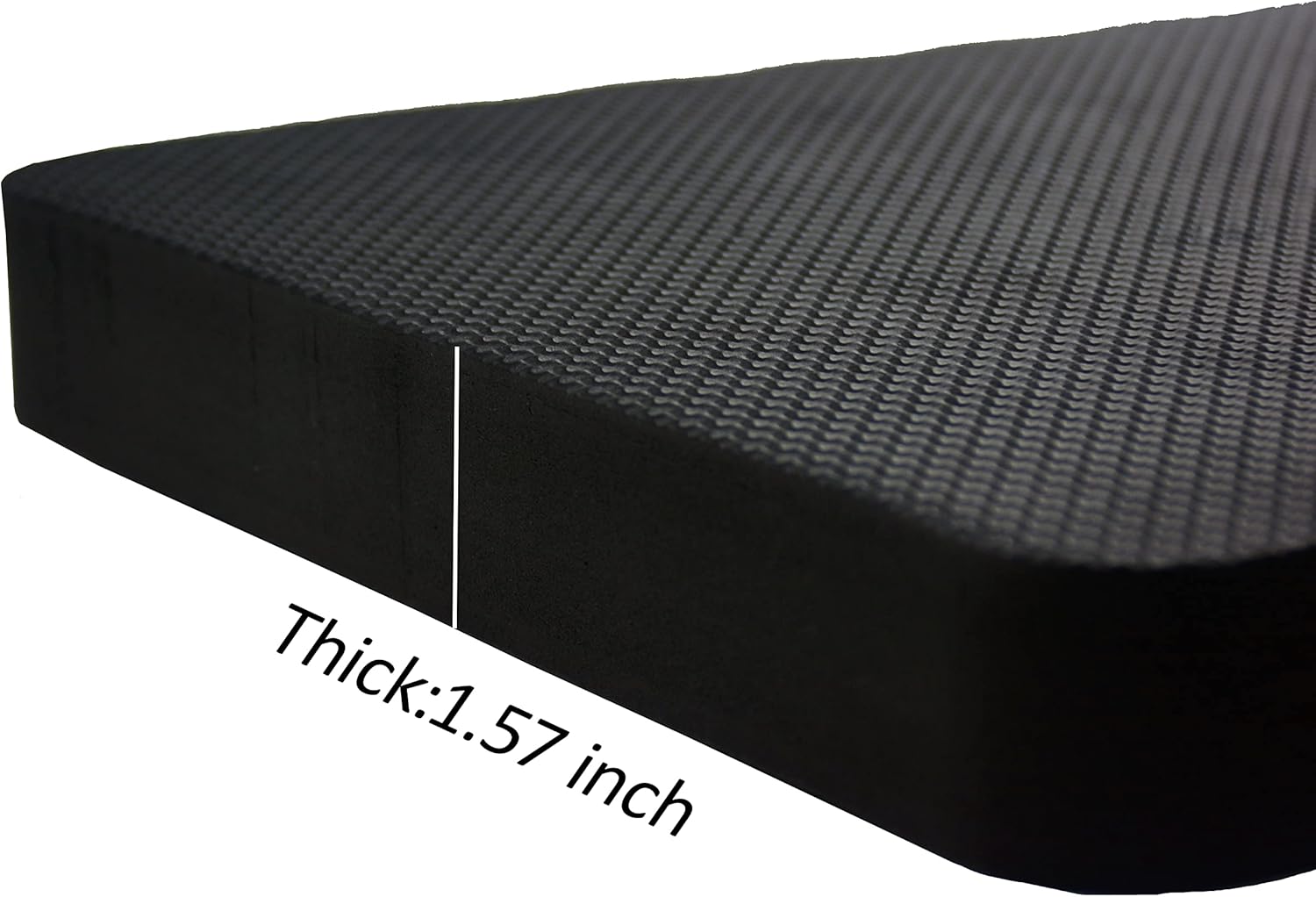 1/2pcs premium thick kneeling  - Leather Work Knee Pads recension och pris