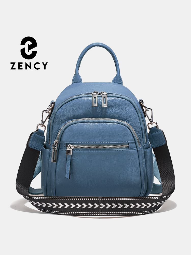 Zency Genuine Leather Small Ba - Leather Work Backpack recension och pris
