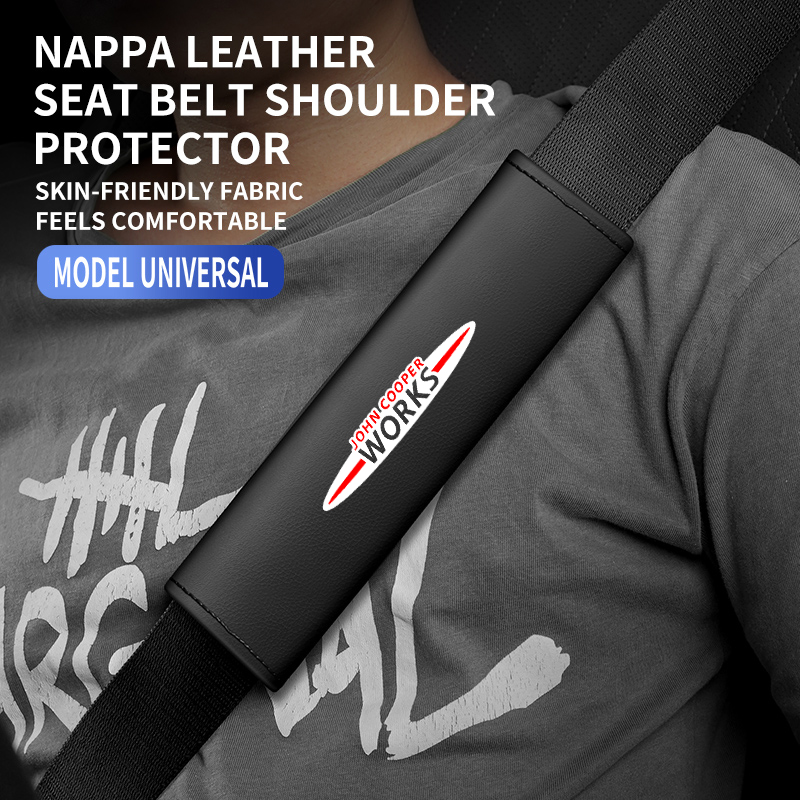 2PC Leather Car Seat Belt Shou - Leather Works Near Me recension och pris