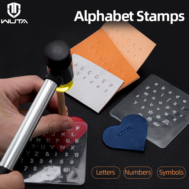 WUTA 3 Pcs Leather Stamping Ca - Leatherwork Embossing recension och pris