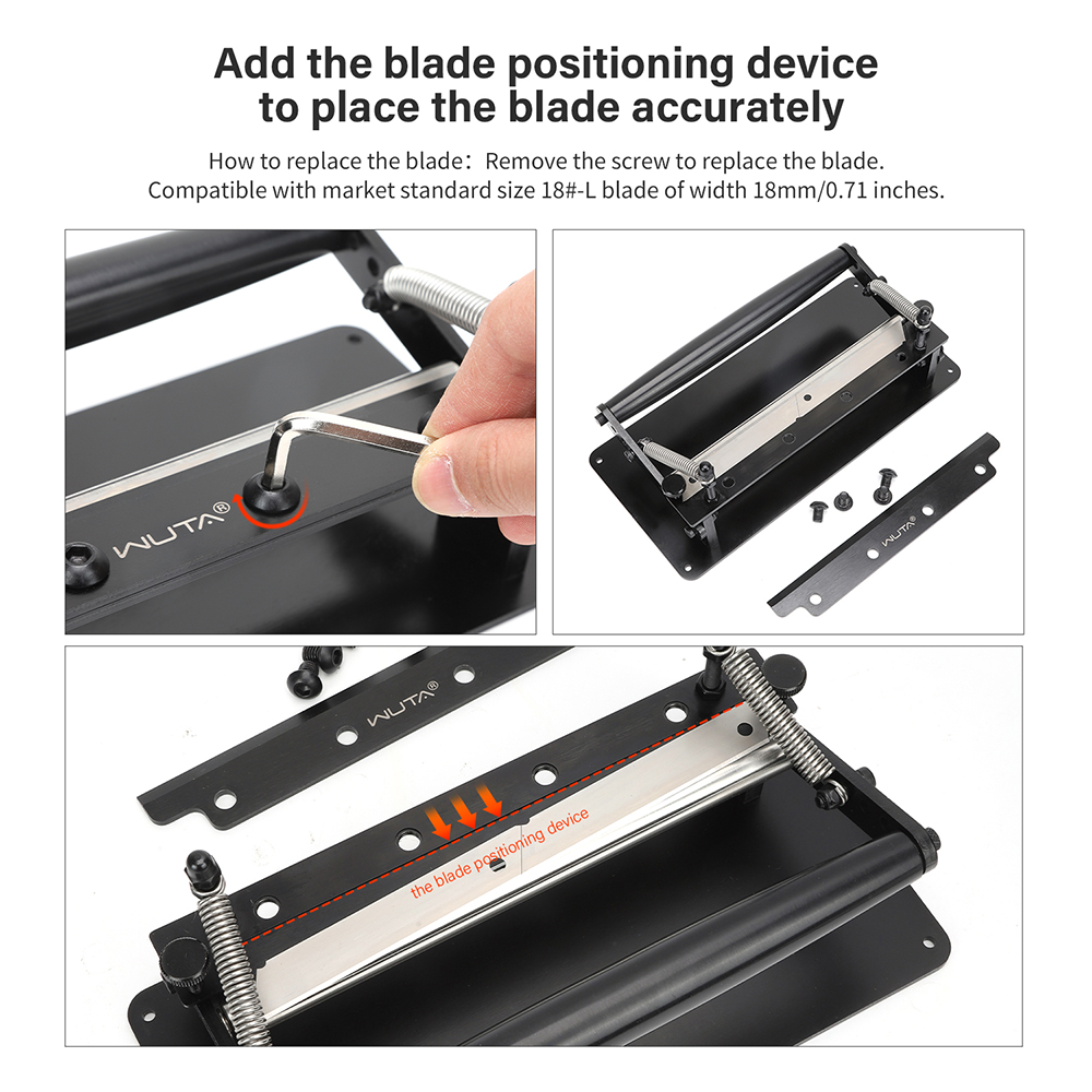 WUTA Manual Leather Skiving Ma - Skiver Leather Thin recension och pris