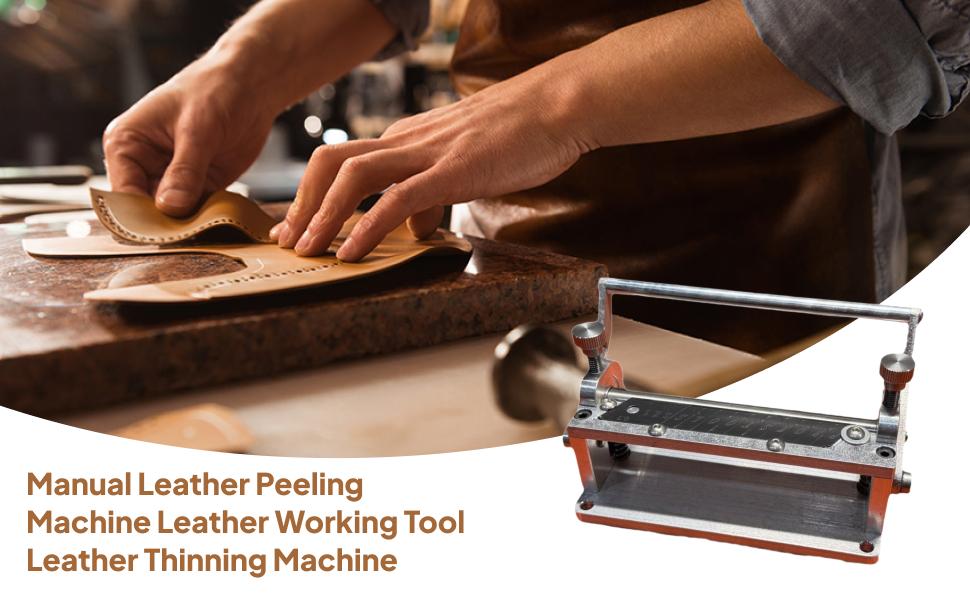 Manual Leather Thinning Splitt - Skiver Leather Thin recension och pris