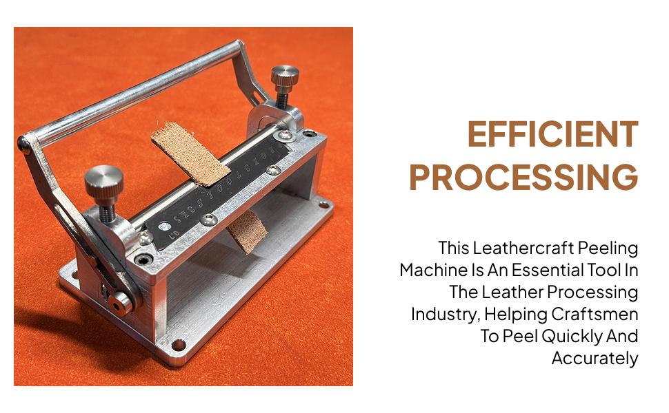 Manual Leather Thinning Splitt - Skiver Leather Thin recension och pris