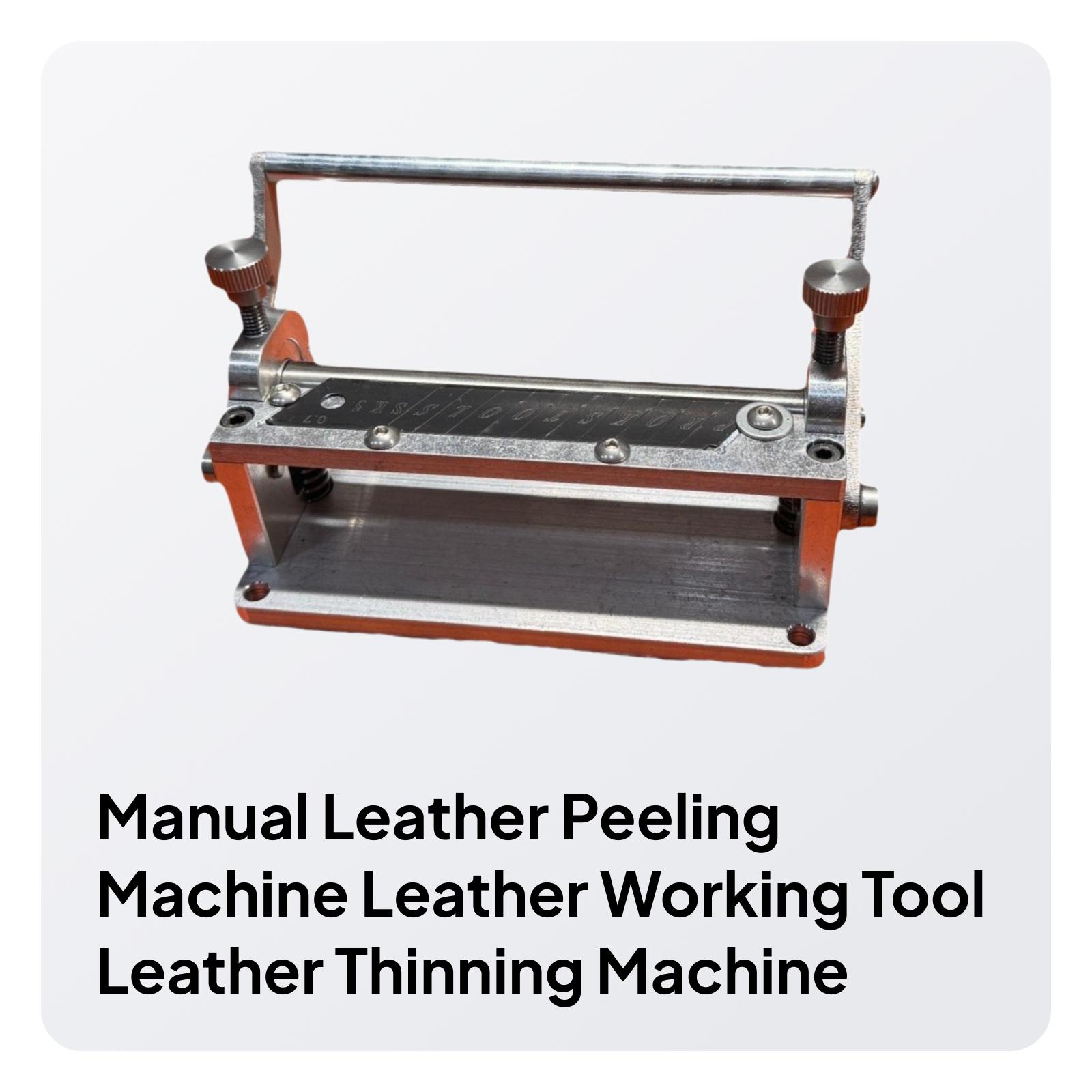 Manual Leather Thinning Splitt - Skiver Leather Thin recension och pris