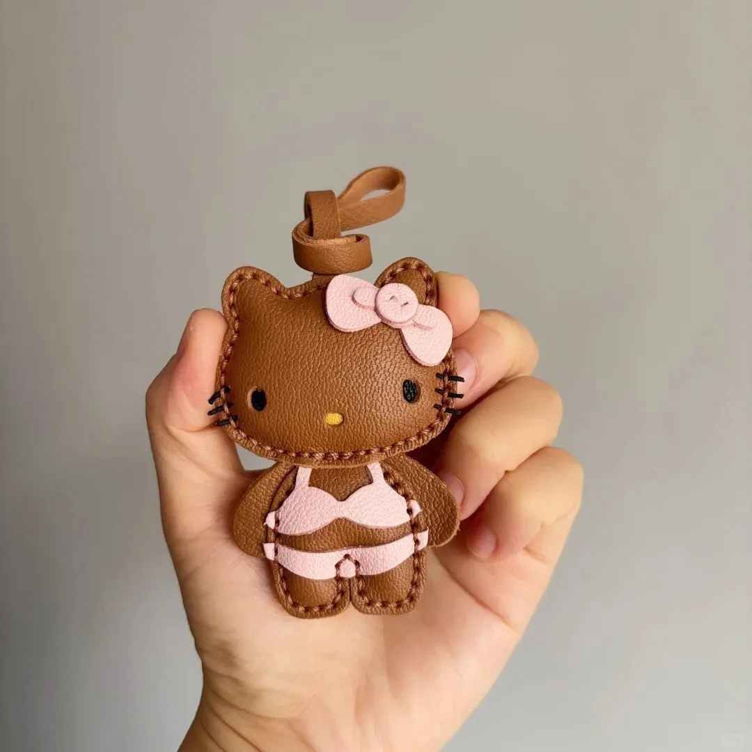 Cartoon Sweet Leather Bag Pend - Leather Work Backpack recension och pris