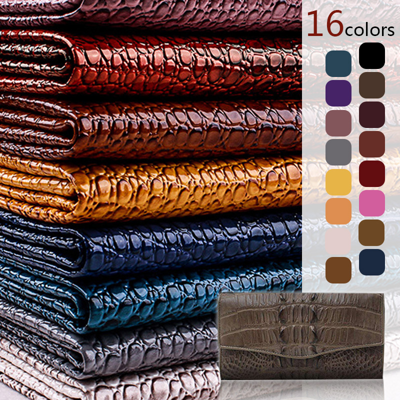 90*138cm Crocodile Grain Faux  - Leatherwork Embossing recension och pris