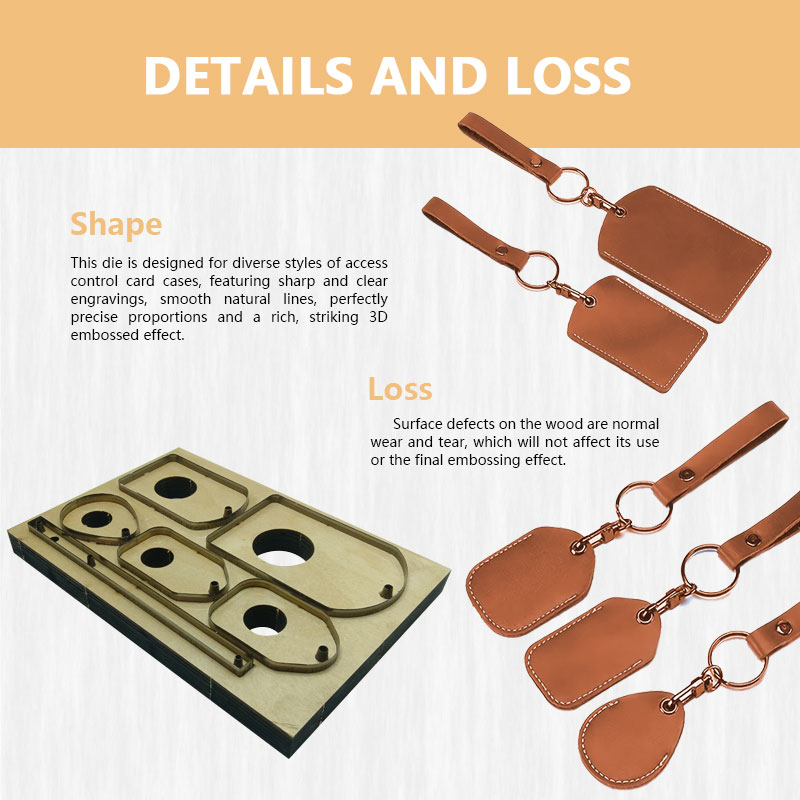 DIY Leather Access Card Large  - Leatherwork Embossing recension och pris